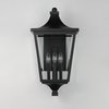 Maxim Lighting Sutton Place VX 3-Light Outdoor Lantern 40237CLBK